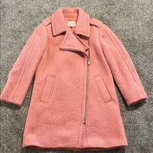 LOFT Blush Teddy Jacket